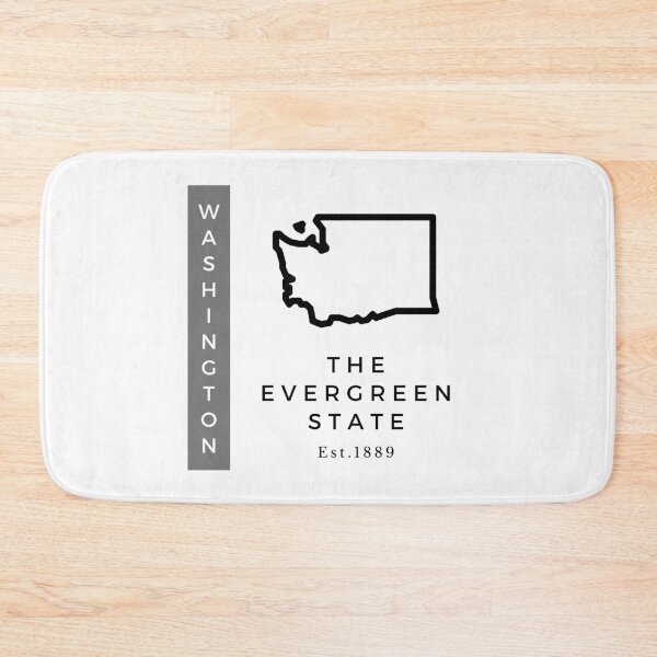 Item preview, Minimalist US State Design - Washington designed and sold by Gabriella Flores.