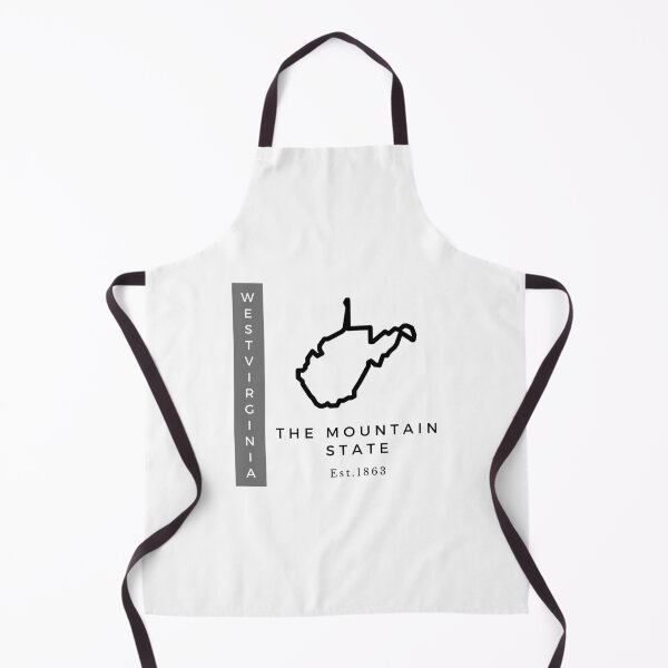 Item preview, Minimalist US State Design - West Virginia designed and sold by Gabriella Flores.