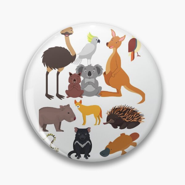 Item preview, Australian animals designed and sold by ElizaAbella.