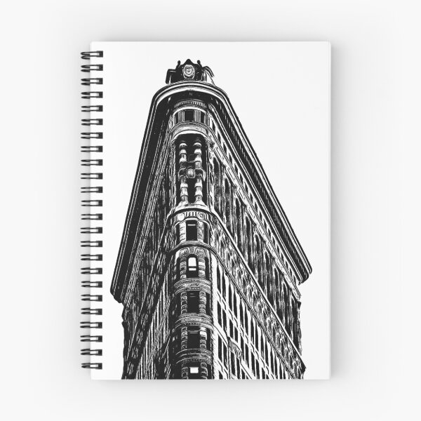 Item preview, Flat Iron Building NYC Graphic designed and sold by peanutroaster.
