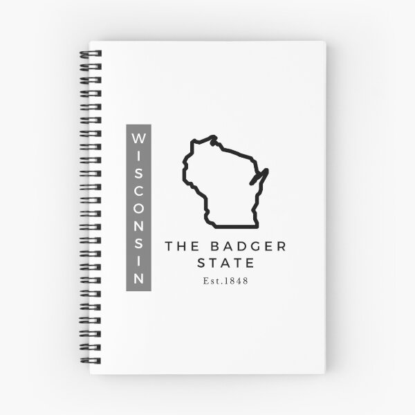 Item preview, Minimalist US State Design - Wisconsin designed and sold by Gabriella Flores.