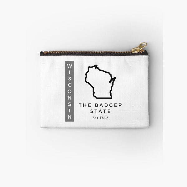 Item preview, Minimalist US State Design - Wisconsin designed and sold by Gabriella Flores.