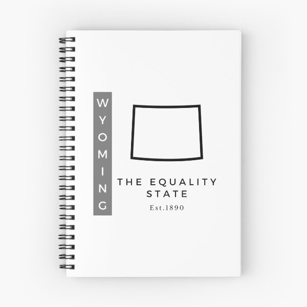 Item preview, Minimalist US State Design - Wyoming designed and sold by Gabriella Flores.