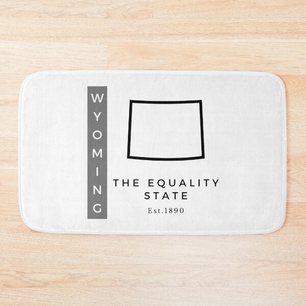 Item preview, Minimalist US State Design - Wyoming designed and sold by Gabriella Flores.