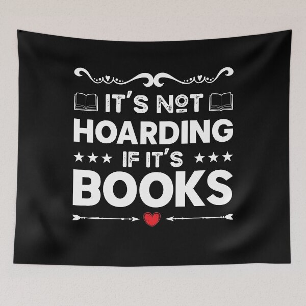 Item preview, Bookworm Gift for Readers It's Not Hoarding If It's Books designed and sold by topdesignarts.