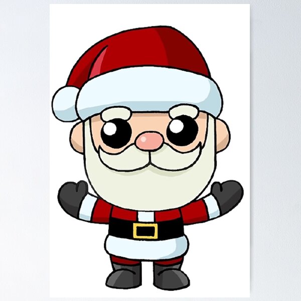 Santa Claus Front Sketch Colour Royalty-Free Stock Image - Storyblocks