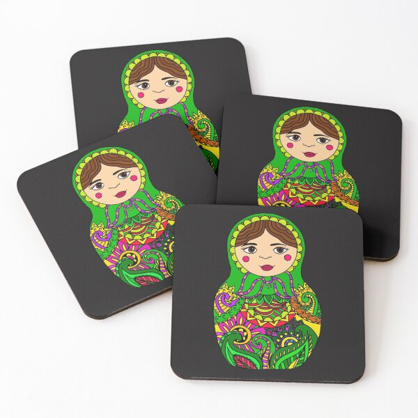 Item preview,  Nesting Doll - Green Palette designed and sold by Niina  Niskanen.