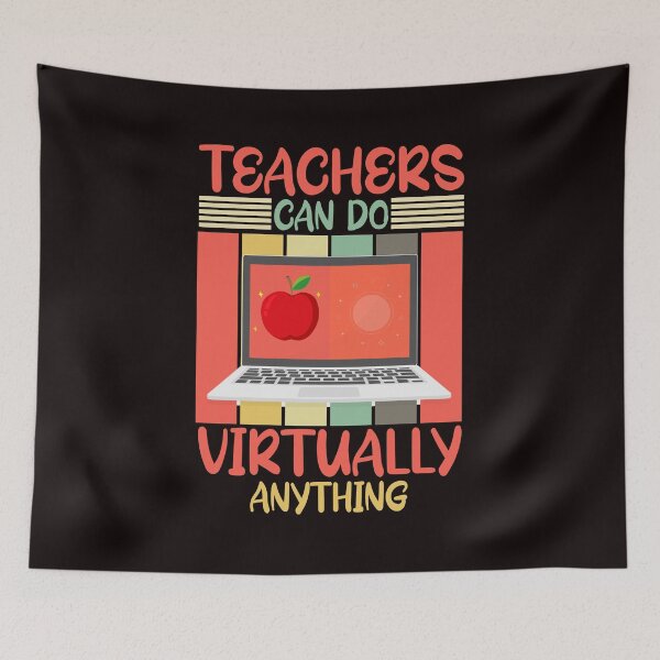 Item preview, Teacher laptop saying funny designed and sold by Imutobi.