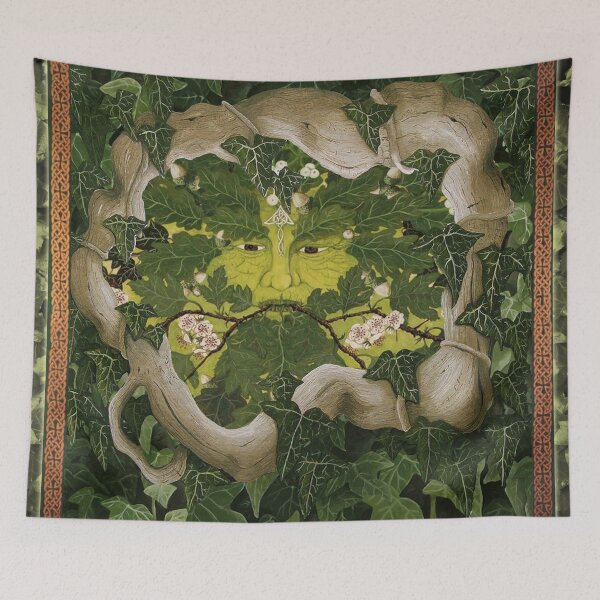 Item preview, The Greenman and Gort designed and sold by WildWoodGroves.