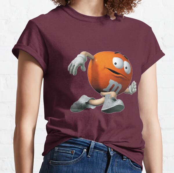 Piste Orange m & m T-shirt classique
