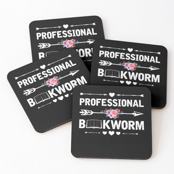Item preview, Professional Bookworm Floral Design for Girls or Women designed and sold by topdesignarts.