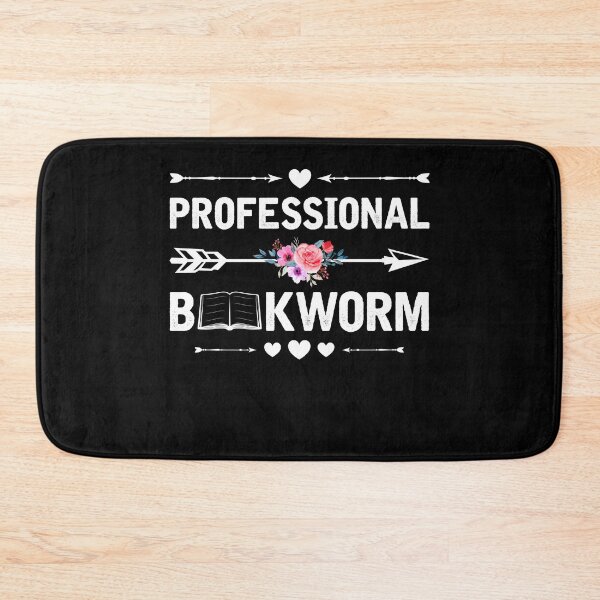 Item preview, Professional Bookworm Floral Design for Girls or Women designed and sold by topdesignarts.