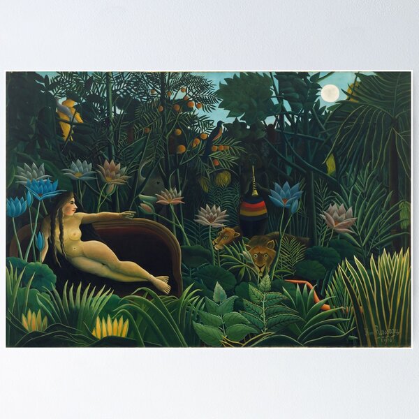Item preview, Henri Rousseau - The Dream (Le Rêve) (1910) designed and sold by HistoryRestored.