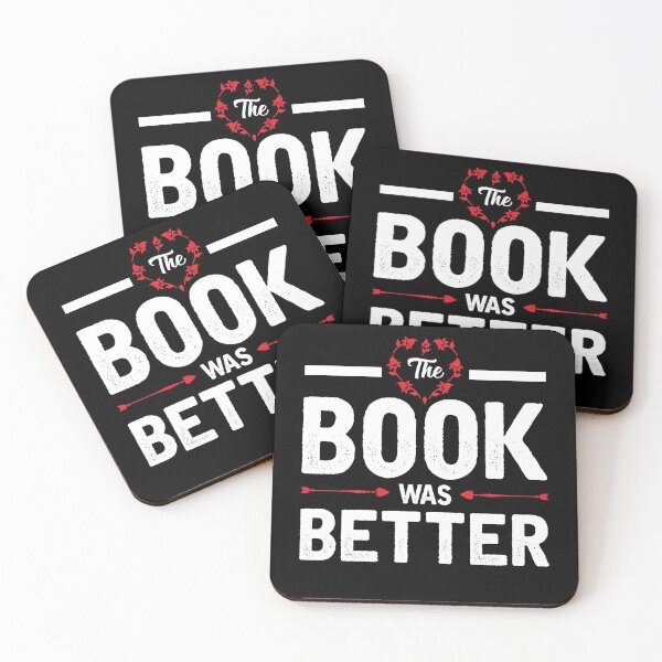 Item preview, The Book Was Better Funny Reading Bookworm Books Lover Gifts designed and sold by topdesignarts.