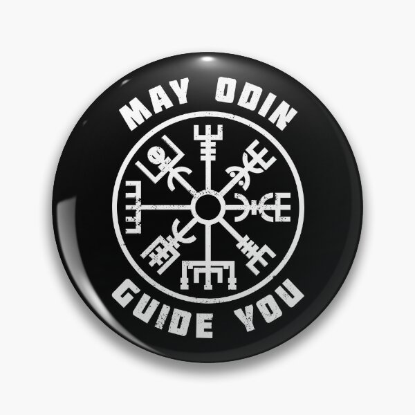 Item preview, May Odin Guide You Vegvisir – Viking Compass Norse Vekig Runes Pagan Aegishjalmur designed and sold by The Green Corner.