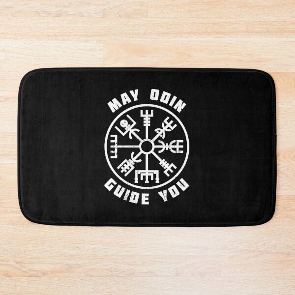 Item preview, May Odin Guide You Vegvisir – Viking Compass Norse Vekig Runes Pagan Aegishjalmur designed and sold by The Green Corner.