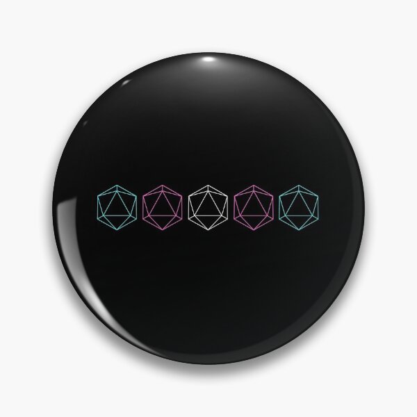 Item preview, Dados Sutil DnD Transgender Pride, Trans D20 designed and sold by MickTilio.