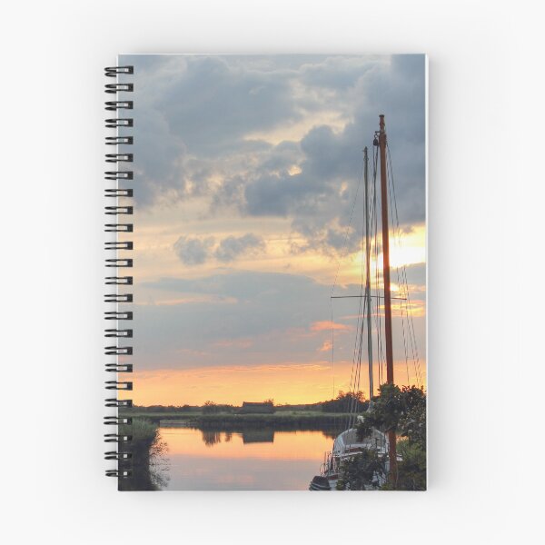 Item preview, Sunset at horsey mere designed and sold by Avril Harris.