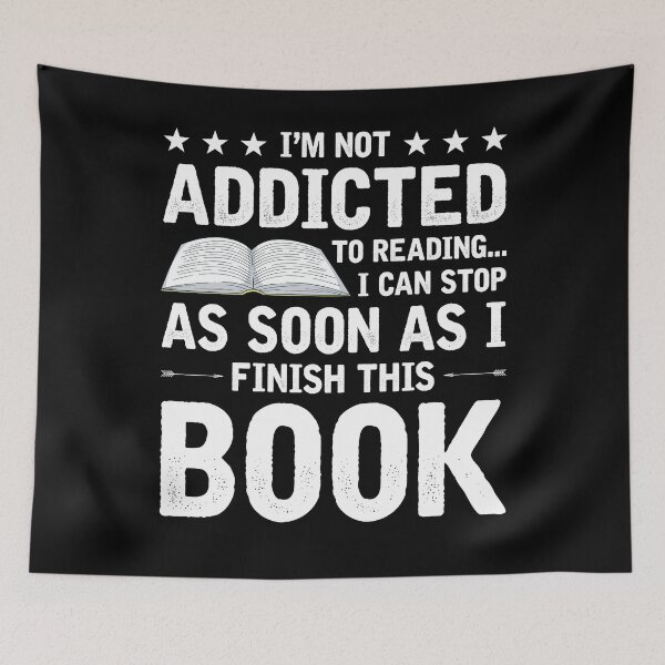 Item preview, Not Addicted to Reading Funny Bookworm Librarian Book Lover designed and sold by topdesignarts.