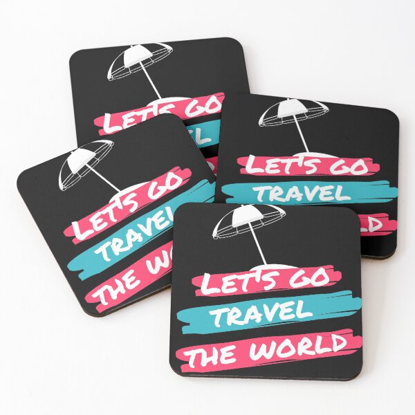 Item preview, let's go travel the world design designed and sold by ShopThousand.