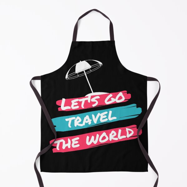 Item preview, let's go travel the world design designed and sold by ShopThousand.