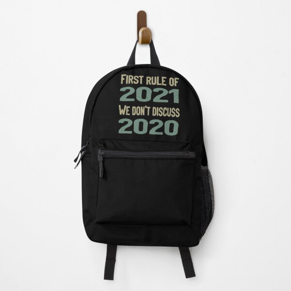 Item preview, We Dont Discuss 2020 / First Rule of 2021 Never Talk About 2020 Meme designed and sold by RedJazz.
