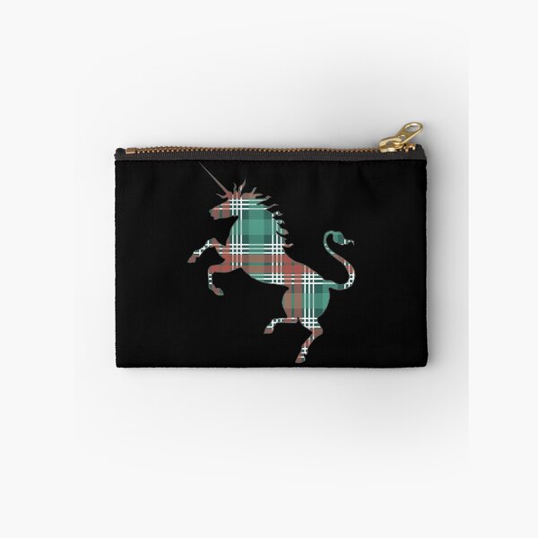 Item preview, Scottish Christmas Coloured Tartan Rearing Unicorn Silhouette  designed and sold by MacPean.