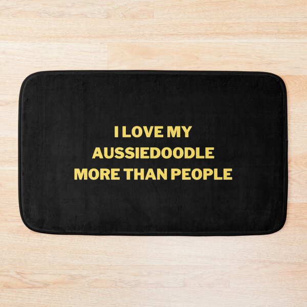 Item preview, I Love My Aussiedoodle More Than People designed and sold by Nuno Brito.