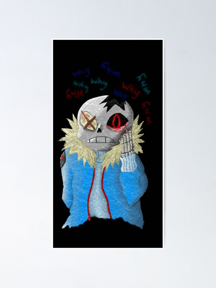 Horrortale Sans Poster for Sale by MoonRushers