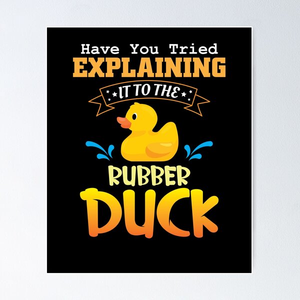 Artikel-Vorschau von Erklär das doch mal der Rubber Duck IT Admin, designt und verkauft von Grinover.