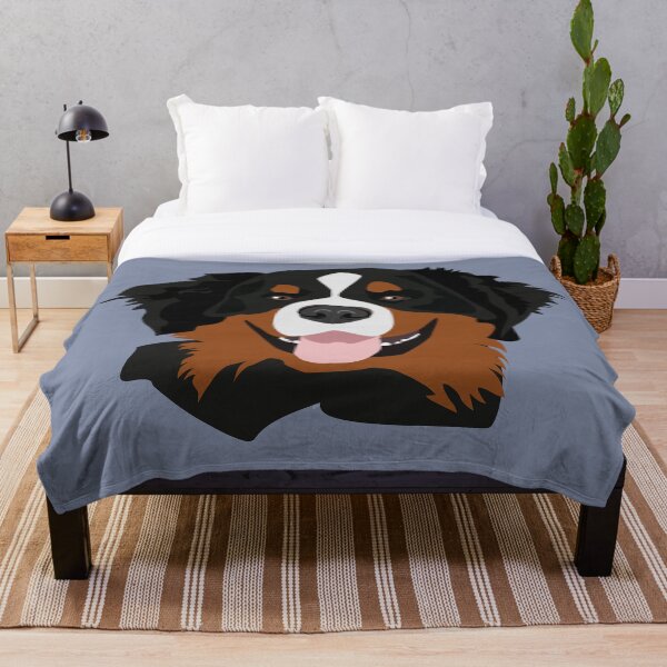 Bernese Mountain Dog - The Theo Throw Blanket