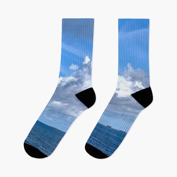 Item preview, Blue Sky White Clouds Blue Sea designed and sold by abcxyzsma.