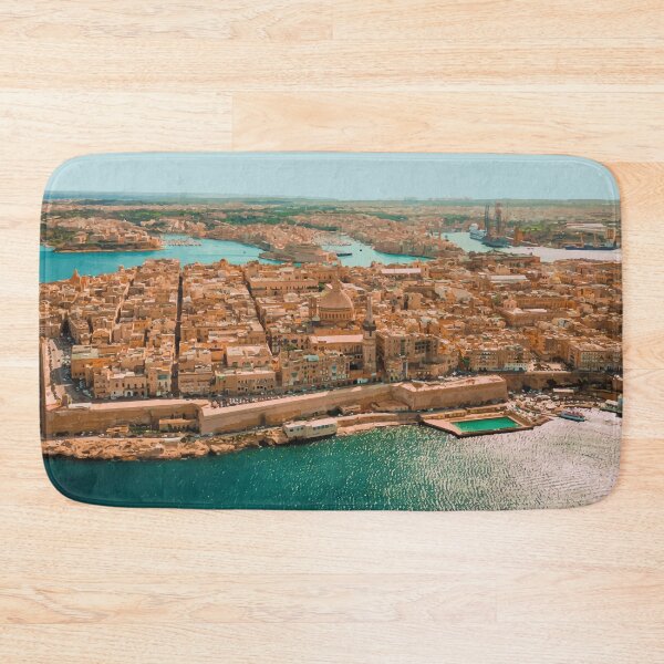 Item preview, Valletta, Malta Travel Artwork designed and sold by Alo.