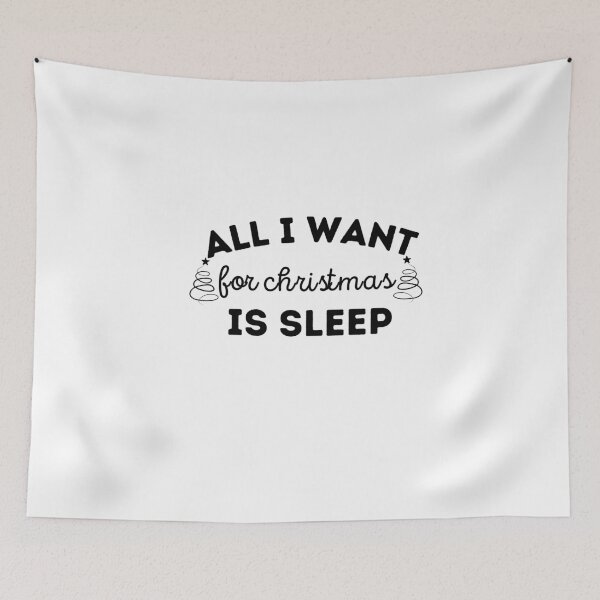 Item preview, all i want for christmas is sleep designed and sold by Zakaria Elabadaoui.