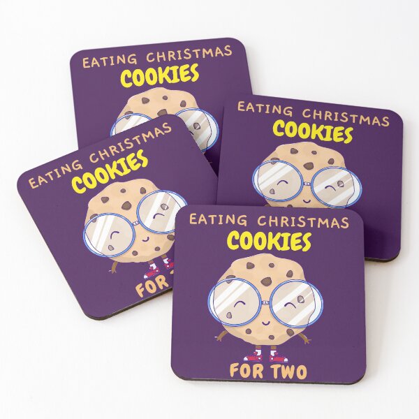Item preview, Eating Christmas Cookies For Two designed and sold by AmberSiraj.