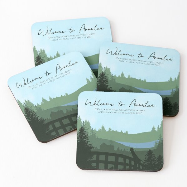 Item preview, Welcome To Avonlea Anne of Green Gables Poster designed and sold by pagesandinkshop.