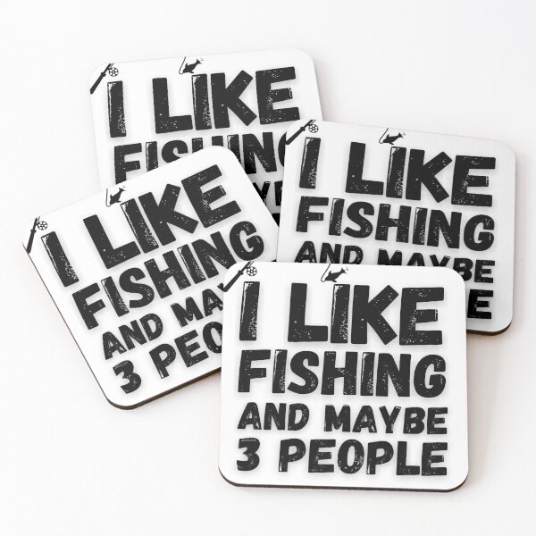 Item preview, I Like Fishing And Maybe 3 People.  designed and sold by Worranarin.