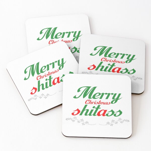 Item preview, Merry Christmas shitass designed and sold by keisthard.