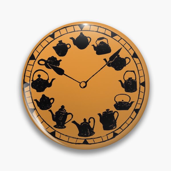 Item preview, Tea Time Tea Clock designed and sold by PhDancersTeapot.