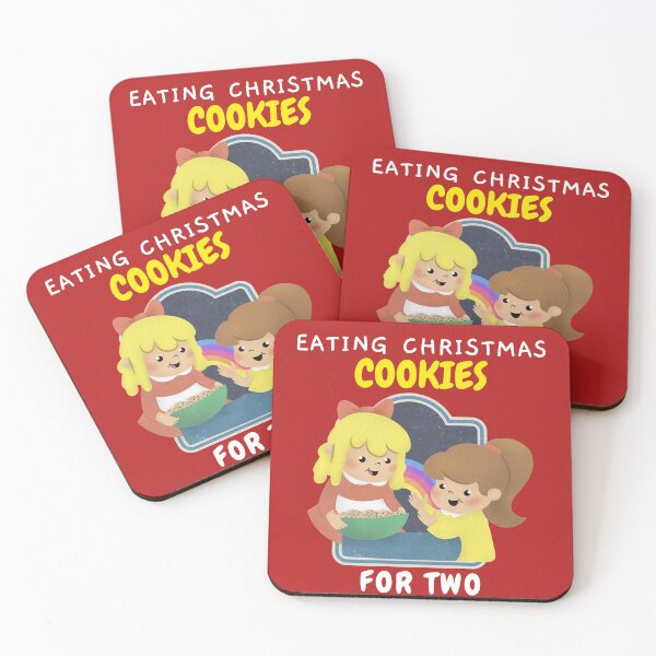 Item preview, Eating Christmas Cookies For Two designed and sold by AmberSiraj.