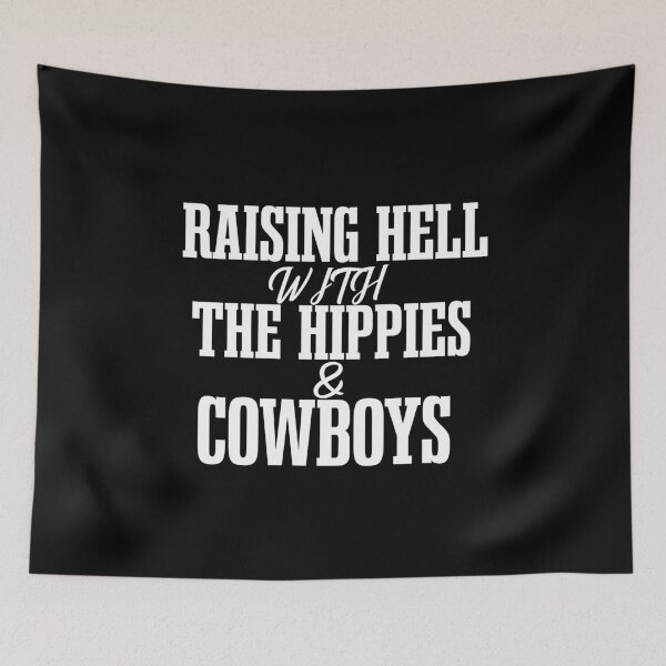 Item preview, Raising Hell With the Hippies and the Cowboys SHIRT cody jinks tour designed and sold by Castore design.