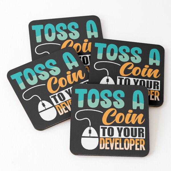 Item preview, Toss A coin to your developer IT script writer designed and sold by Grinover.