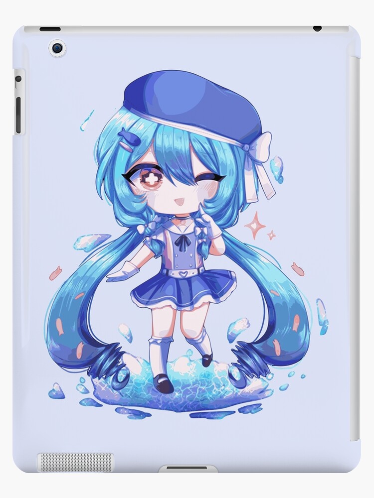 Sad Girl - Gacha club Girl with sweatshirt - Sad anime gacha chibi girl -  Gacha Club girls iPad Case & Skin by gachanime