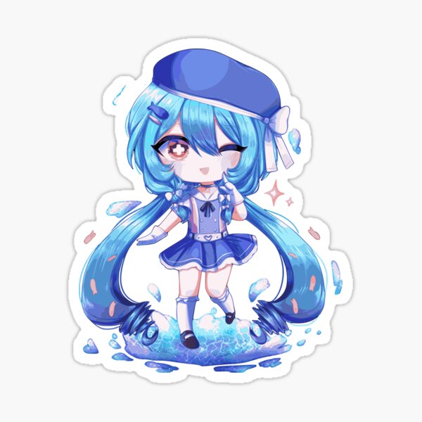 Gacha Life Yukina Sticker - Sticker Mania