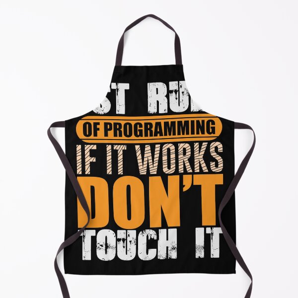 Item preview, 1st Rule if it works dont touch it IT Programming designed and sold by Grinover.