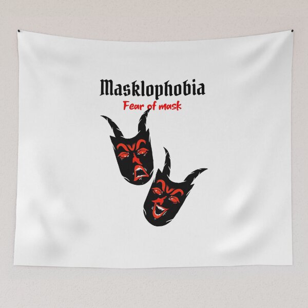Item preview, Masklophobia - fear of mask designed and sold by PhobiaStore.