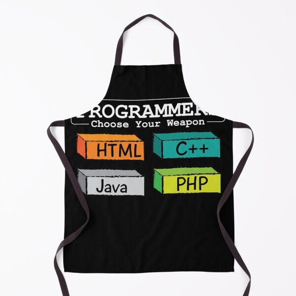 Item preview, Programmers choose your weapon HTML C++ JAVA PHP designed and sold by Grinover.