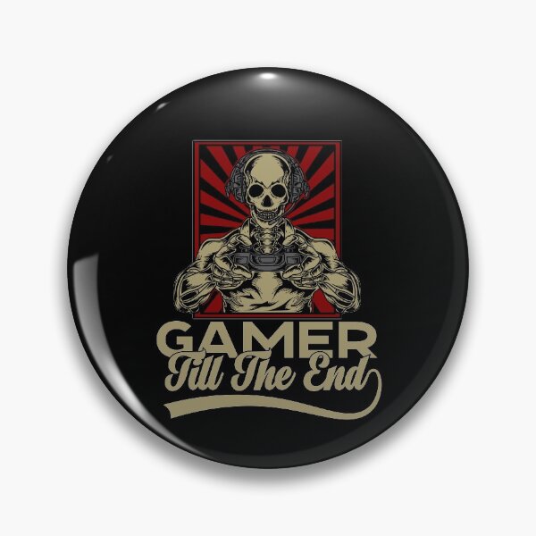 Item preview, Gamer Till The End Funny Gaming Gift for Video Games lovers designed and sold by HeroTee.