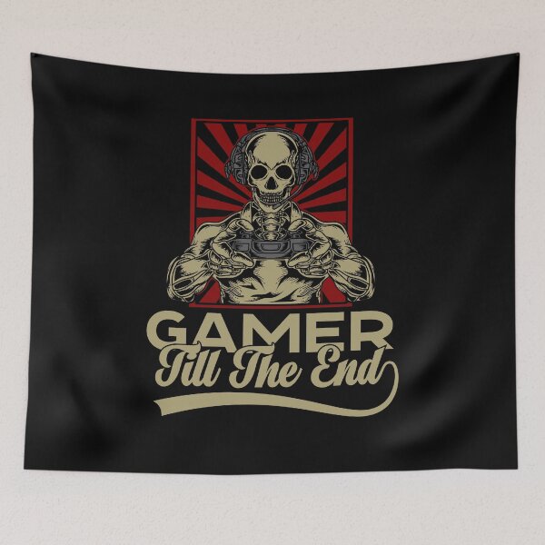 Item preview, Gamer Till The End Funny Gaming Gift for Video Games lovers designed and sold by HeroTee.