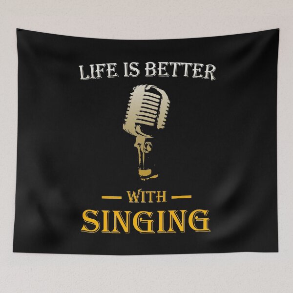 Item preview, Life is Better with Singing designed and sold by BELASKRI STORE.